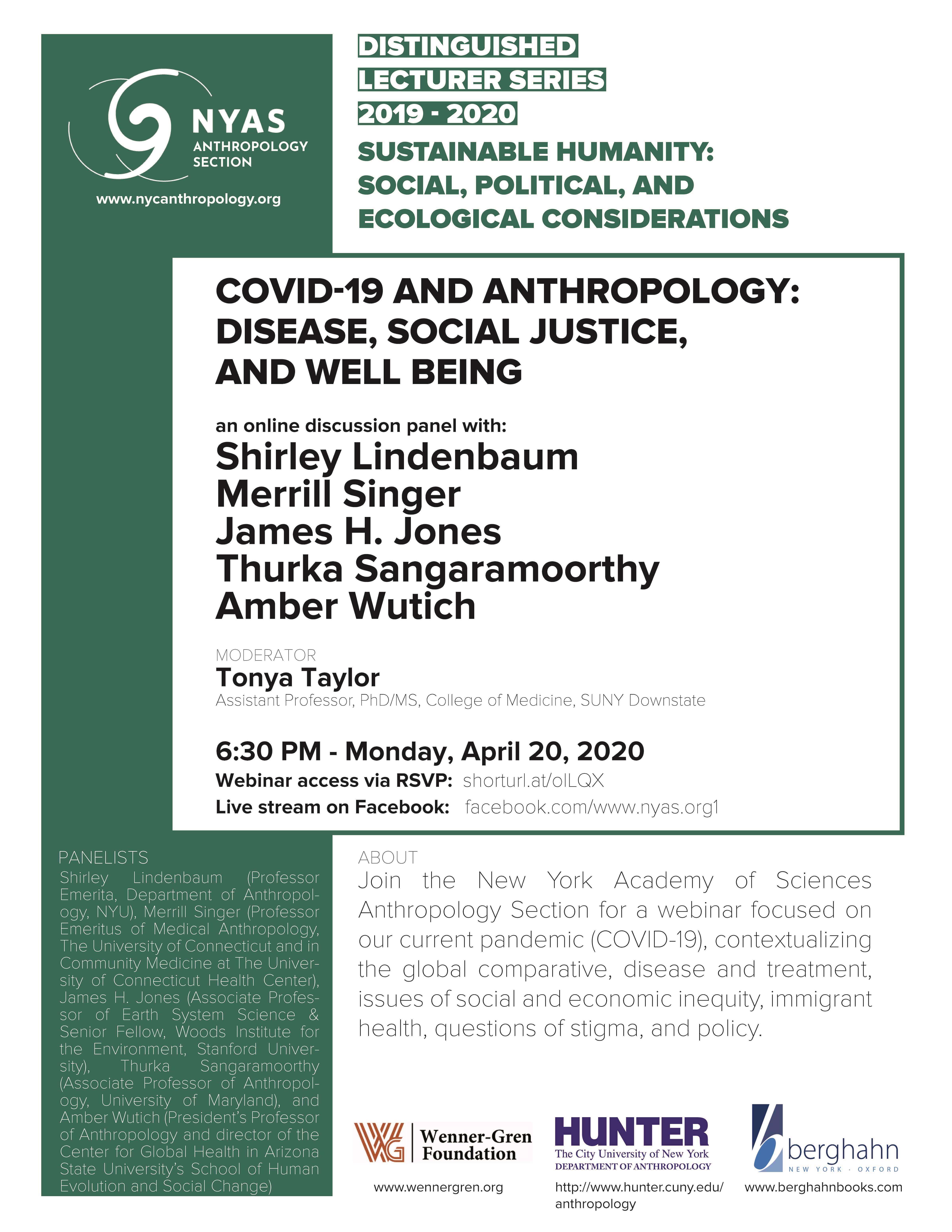 Webinar On COVID 19 Anthropology With Panelist Dr Thurka 